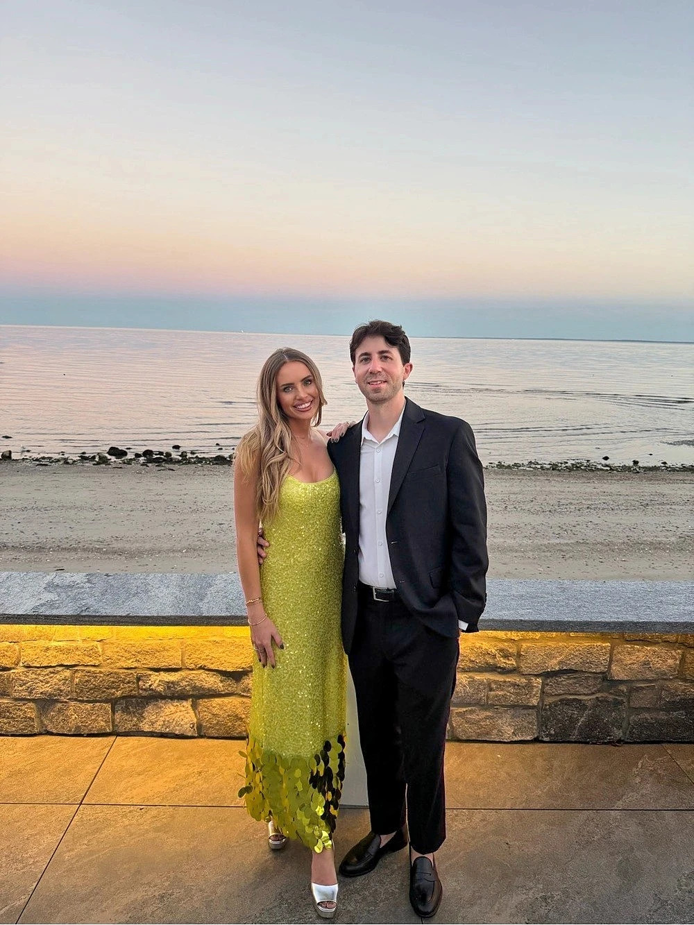 Imogen Sequin Midi/Maxi Dress in
Peridot Simon Miller